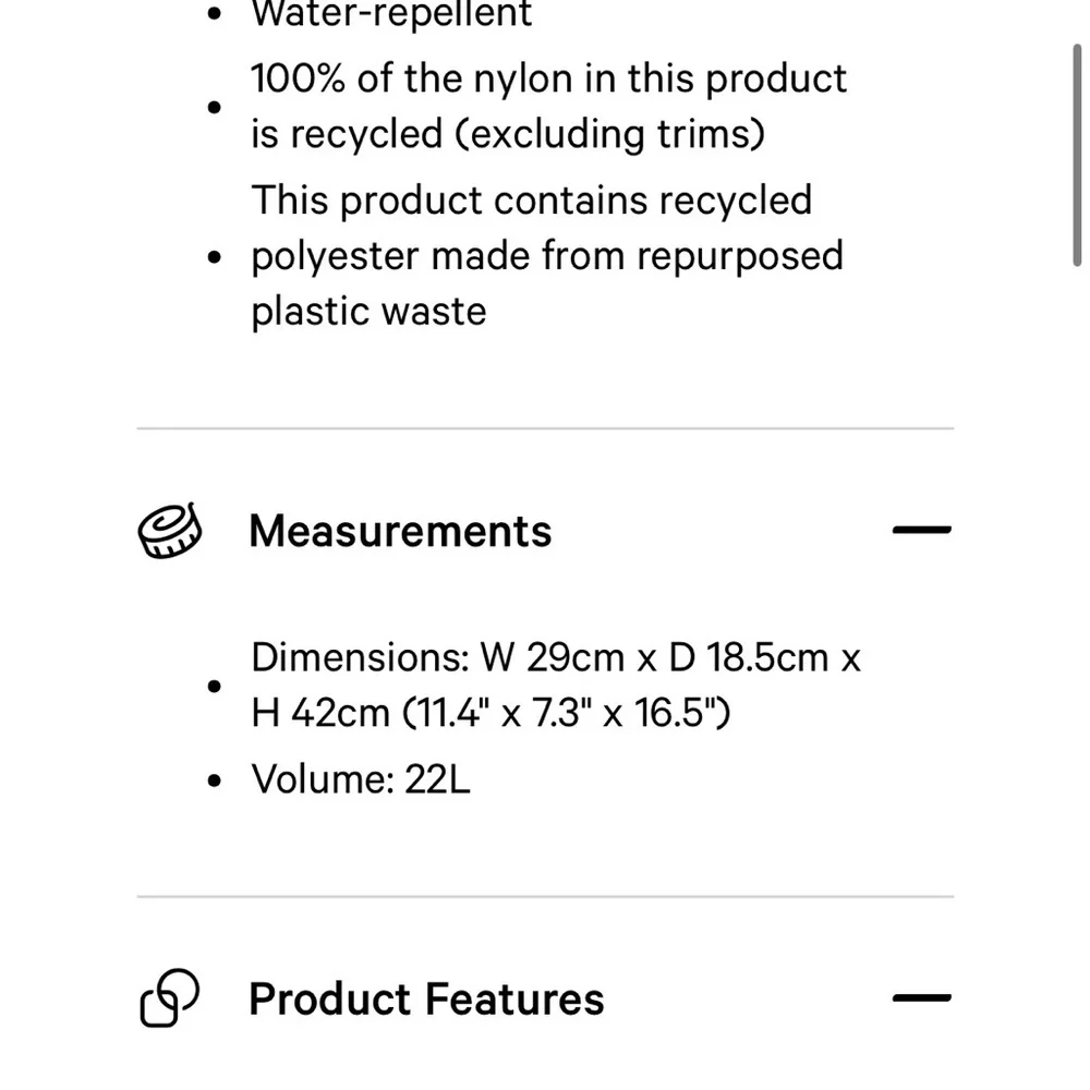 lululemon athletica Black Women's Backpack - Picture 4 of 5